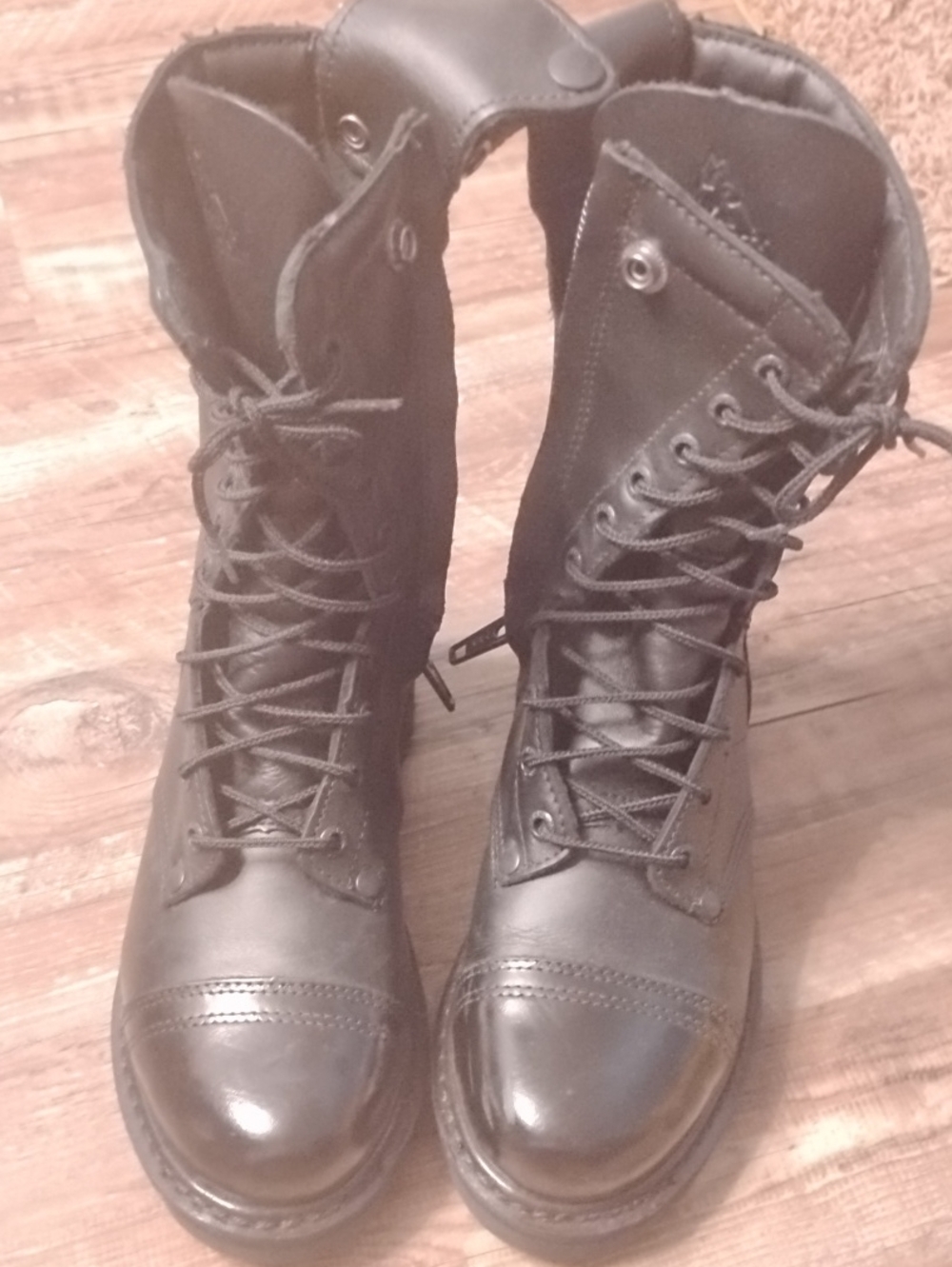 Rocky Black Women's Lace-Up Tactical Boots